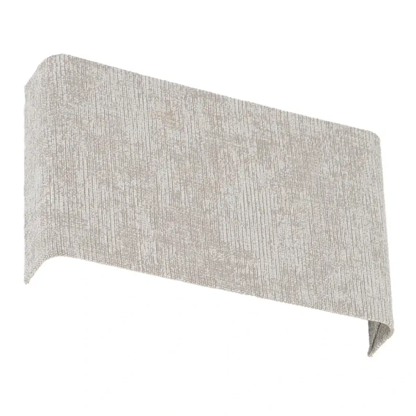 Ścienna lampa tkaninowa CEDRO 11669 góra-dół beżowa