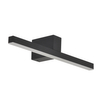 Kinkiet ścienny nad lustro Nevada LP-778/1W M BK Light Prestige LED 12W 4000K IP44 czarny