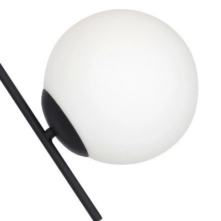 Sufitowa LAMPA szklana GALLIA 1095PL_H Aldex kule balls czarne białe