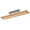 Lampa sufitowa BRAD 623710130 LED 27W 3000K prostokątna drewniany