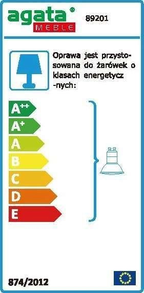 Metalowy downlight do salonu Rondoo 89201-N Zumaline okrągłe oczko czarne