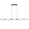 Kulista lampa wisząca MILA ST-CP241222-5L LED 27W 3000K kule białe czarne