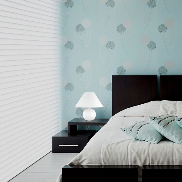 Ceramiczna lampa stołowa Ariel 4901 stojąca do salonu biała matowa