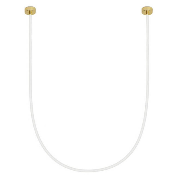 Lampa wisząca Lasso MSE1501100494 LED 65W 3000-4000K 6m wąż biała złota