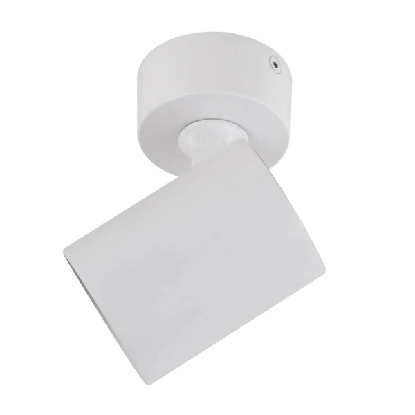 Spot LAMPA sufitowa SNOW LP-731/1W WH Light Prestige regulowana OPRAWA reflektorek metalowa tuba biała