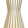 Lampa stołowa hampton Filo MT1235 Step druciana złota czarna