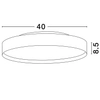 Nasufitowa lampa HURTADO LE44878 LED 37W 2700-3000K okrągła złota