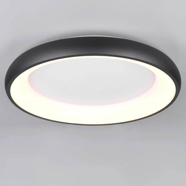 Ledowy plafon sufitowy CARDONA 649616032 Trio 38W 2300-4000K czarny