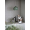 Lakierowana lampa zwisająca Pop 108991 kula do kuchni zielony