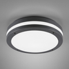 Ledowy plafon nasufitowy Kendal R62151142 RL Light 12W 3000K IP54 antracyt