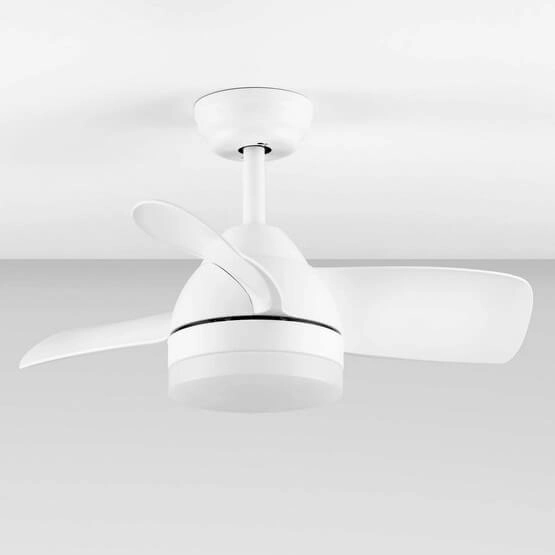 Sufitowy wentylator VILLAZON LE44971 LED 18W 3000-6500K z pilotem biały