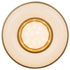 Plafon LAMPA sufitowa COLLA 41742-24 Globo ścienna OPRAWA okrągła LED 24W 3000K kinkiet złoty biały