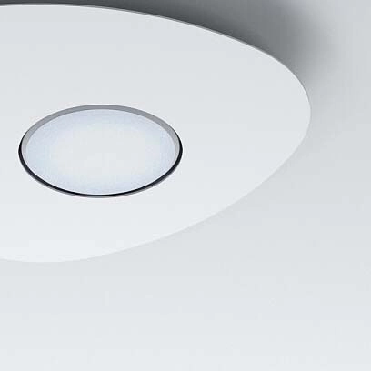 Sufitowa lampa nowoczesna Organic 8305 metalowy plafon biały hol