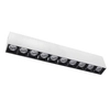 Prostokątna lampa natynkowa 1063 Domeno LED 30W 3000K oczka do pokoju biała