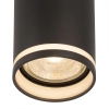 Podsufitowa lampa spot Pipe Ring Spot ML2067 cylindryczna czarny