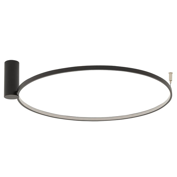Lampa ścienno-sufitowa Circolo 10930 Nowodvorski LED 18W 4000K metalowy czarny