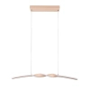 Wisząca lampa do salonu GINKO R35791166 LED 18W 3000K beżowy