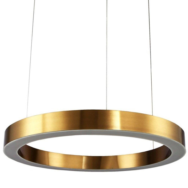 Ring podwieszany Circle ST-8848-100 Step LED 104W 3000K nad stół mosiądz