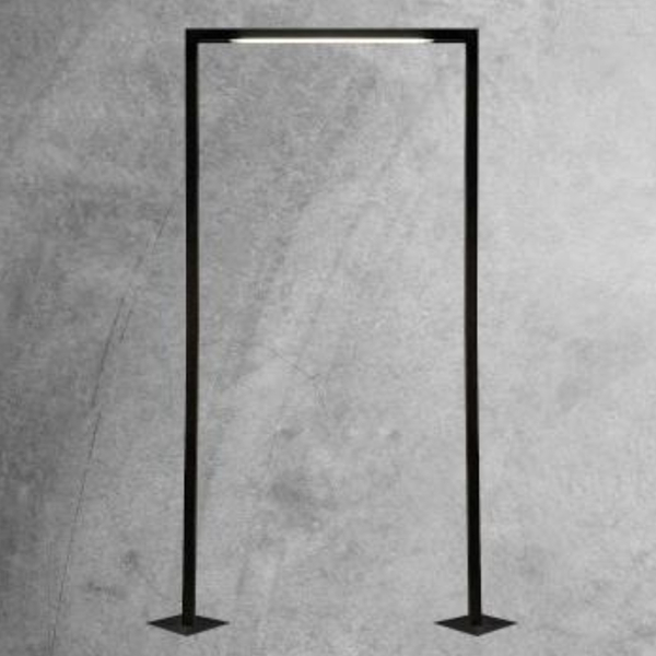 Stojąca lampa ogrodowa Taketa 9929 Shilo IP44 rama antracyt