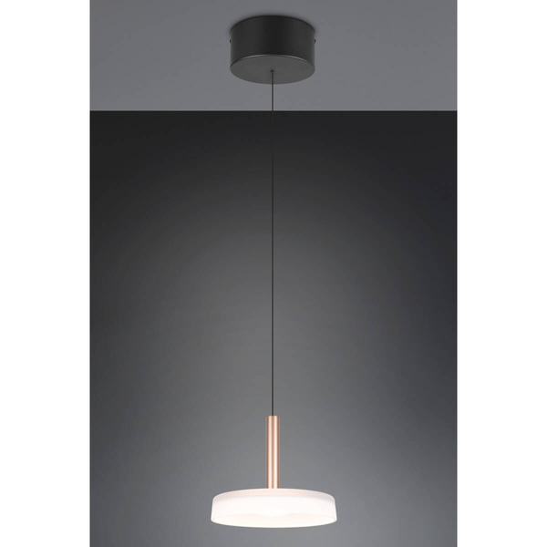 Lampa zawieszana CELESTE 354910165 LED 10W 3000K metalowa biały brązowy