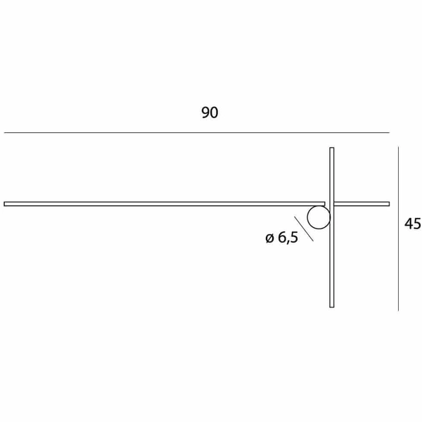 Kinkiet Arne W0370 Maxlight LED 15W 3000K IP44 industrialny metalowy czarny