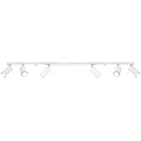 Reflektorowa lampa sufitowa Ring SL.0333 Sollux do jadalni biała