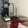 Stojąca lampa salonowa Lesley 03725/01/30 Lucide tuba metalowa czarna