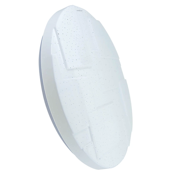 Okrągły plafon Tetris 03641 Ideus LED 24W 4000K IP44 balkonowa biała