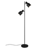 Podłogowa lampa ELIOR DL232419400 Trio reflektorki metalowa czarna
