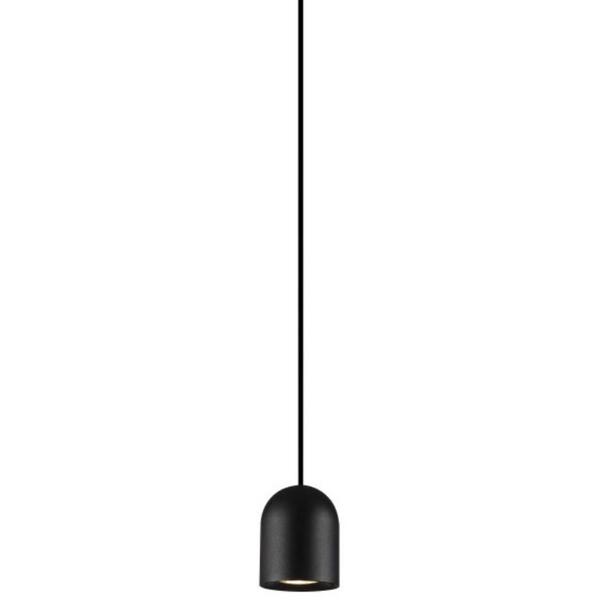 Zwisowa kopuła Bell 521001103 Elkim LED 5W 3000K minimalistyczna czarna