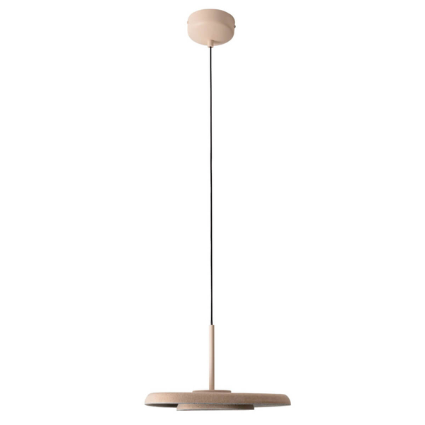 Lampa wisząca Deux P0561 Maxlight LED 5W 3000K do jadalni beżowa szara