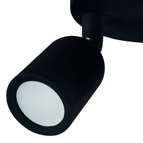 Regulowana lampa sufitowa BOGNA 03987 Ideus tuby do salonu czarne