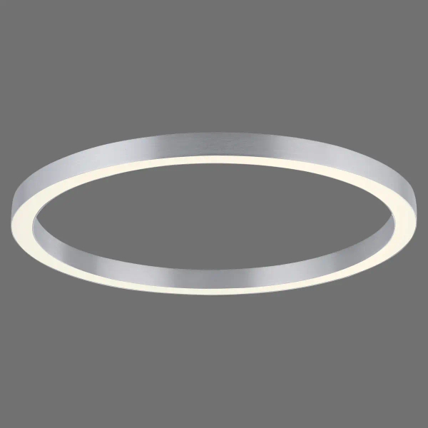 Owalny plafon PURE-LINES srebrny 6306-95 1xLED 42W 2700-5000K ring
