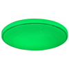 Okrągła LAMPA sufitowa BRUCE 2118 Rabalux metalowy plafon LED RGB 60W 3000K - 6000K z pilotem chrom