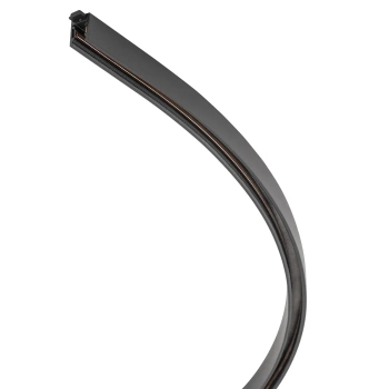 Zakrzywiona natynkowa szyna 1-obwodowa 11737 czarna