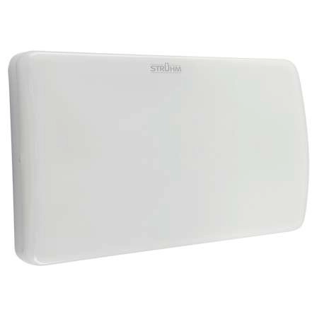 LAMPA ścienna MORGAN 03778 Ideus zewnętrzna OPRAWA elewacyjna LED 20W 4000K prostokątna z numerem domu IP65 biała