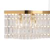 Kryształowa lampa wisząca Dune DIA005PL-06G Maytoni glamour złota