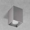 Spot LAMPA sufitowa MADDOX 2487 Rabalux prostokątna OPRAWA metalowa kostka downlight cube szary