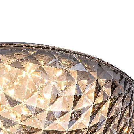 Plafon LAMPA sufitowa JILLIAN 6967 Rabalux okrągła OPRAWA metalowa LED 24W 3000K kopuła glamour barwiona