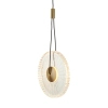 Wisząca lampa złota SUNBLAST LED 5W 3000K talerz nad stół ST-DL5623