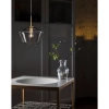 Loftowa LAMPA wisząca TULUA LE41794 Luces Exclusivas skandynawska OPRAWA szklany zwis przezroczysty