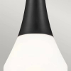 Wisząca lampa Deela KL-DEELA-P-BK nad wyspę kuchenną czarna biała