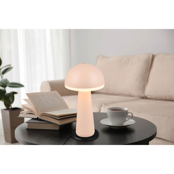 Lampka stołowa Fungo R57716166 IP54 LED 2W 3000-5000K grzybek beżowy