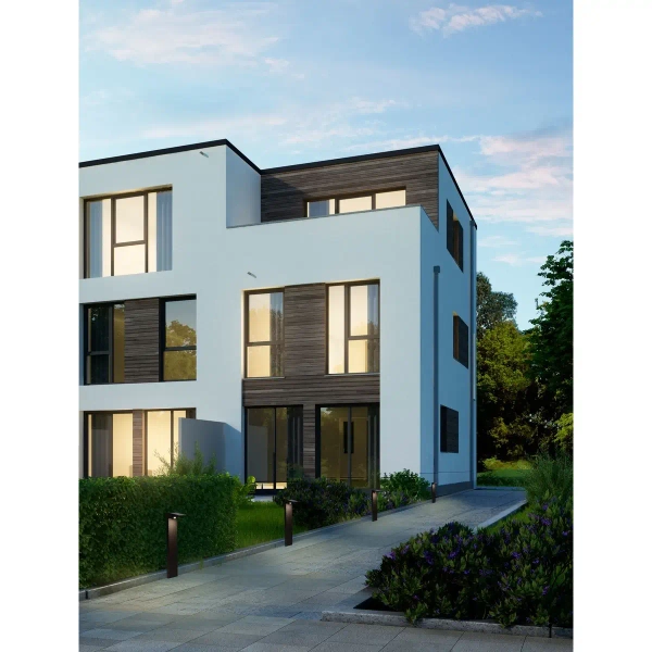 Ogrodowy słupek solarny z czujnikiem DIVANTA LE75123 LED 1W 3000K czarny