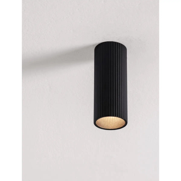 Tuba lampa sufitowa do salonu SELMORA LE45637 czarny