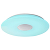 Plafon LAMPA sufitowa NICOLE 41329N Globo okrągła OPRAWA głośnik bluetooth LED RGB 57,5W z efektem gwiazd biała