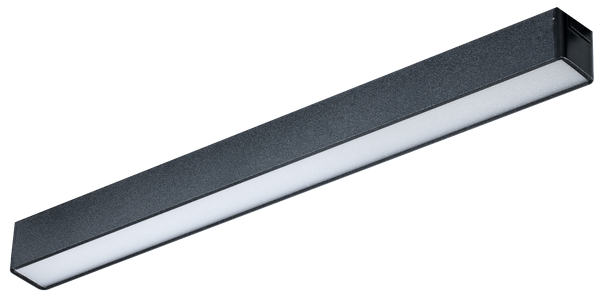 Lampa do systemu szynowego sufitowa Saga AZ5299 LED 10W 3000K 1-faz czarna