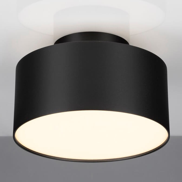 Okrągła lampa nasufitowa ALVEAR LE44384 LED 24W 3000K czarny