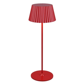 Lampka na taras metalowa Suarez R57706110 LED 2W 3000K IP44 czerwona