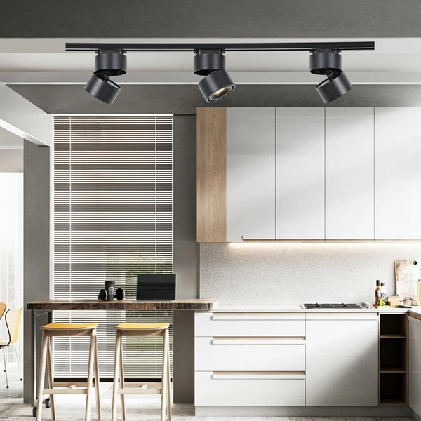 Reflektor szynowy 3-fazowy Posh Cree LED 12W 3000K czarny